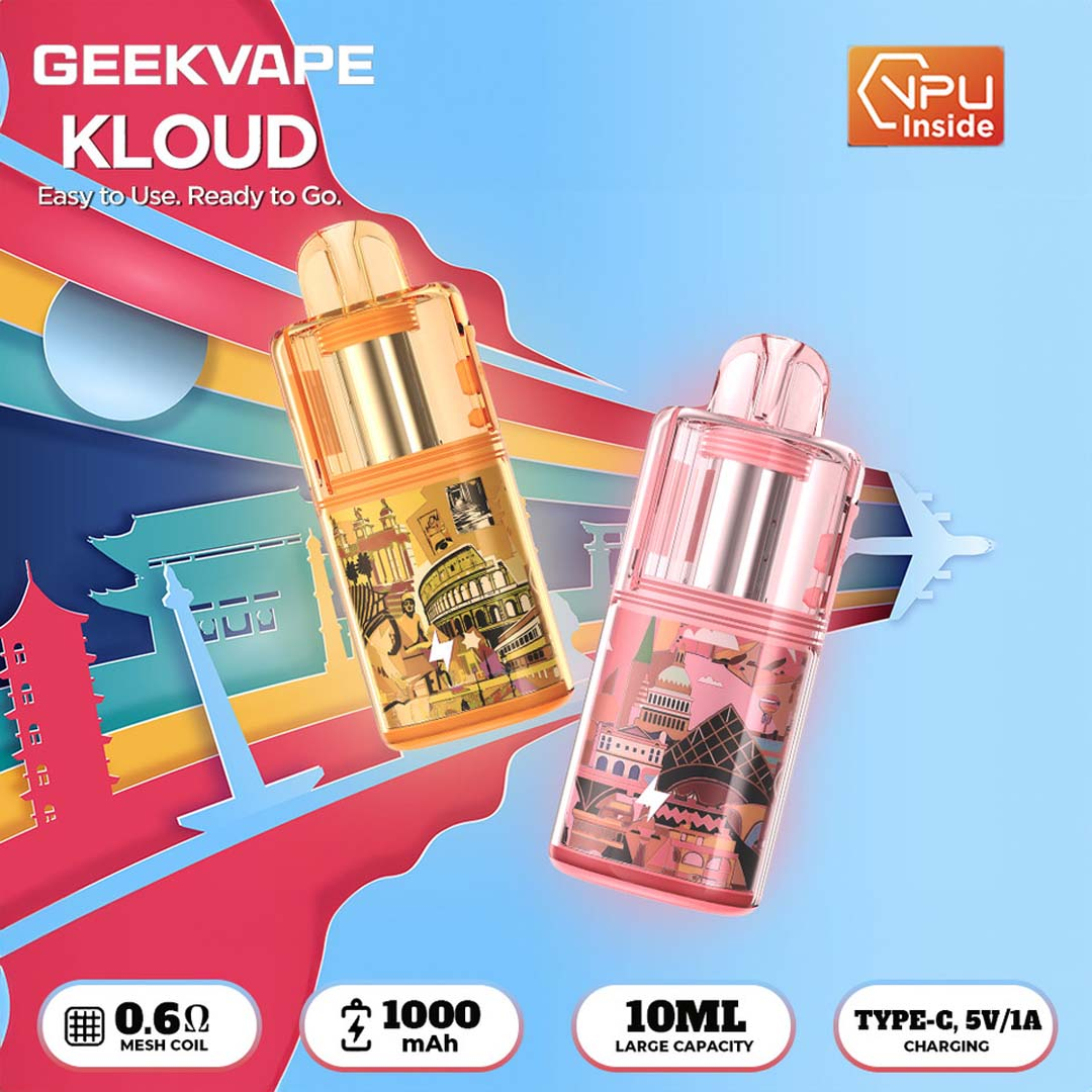 Kit Geekvape KLOUD, 1000mAh, 10ml - Glory Gold [3]