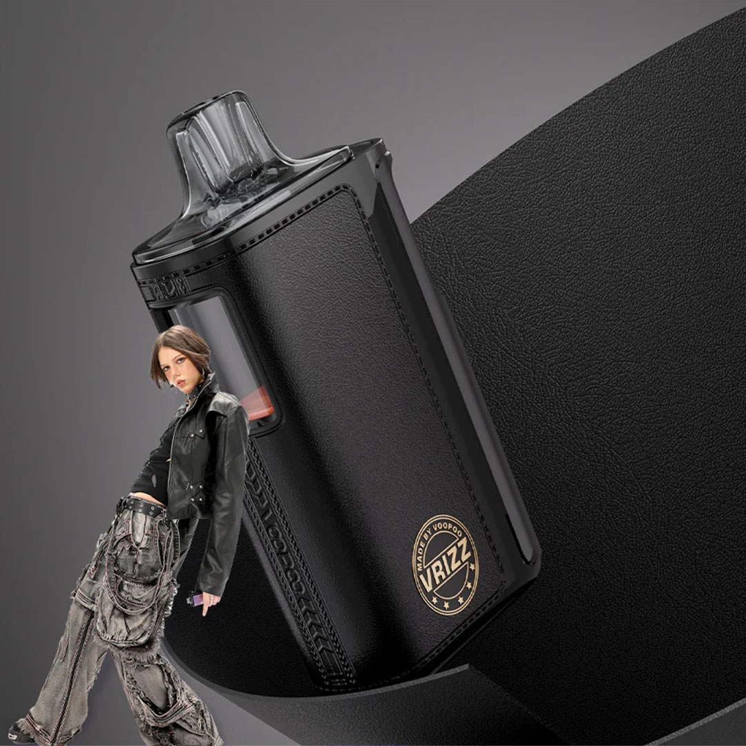 Kit Voopoo VRIZZ 2, 1350mAh, 15ml - Black Leather [2]