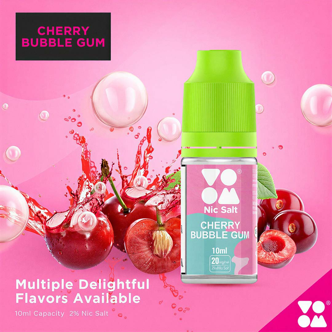 Lichid VOOM Salt - Cherry Bubblegum, 20mg, 10ml [2]