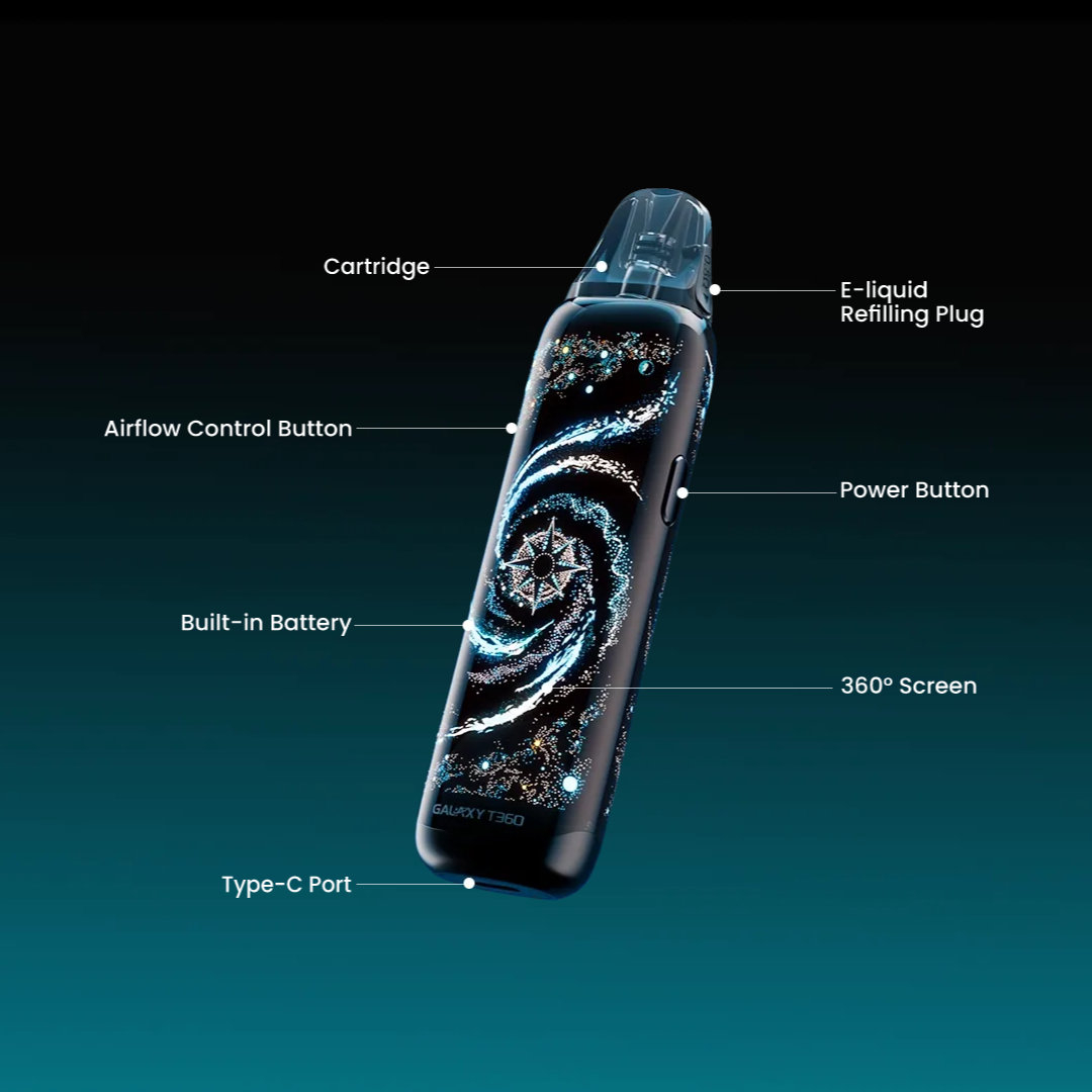 Kit Țigara Electronica Lost Vape GALAXY T360, 1200mAh, Top-Fill [2]