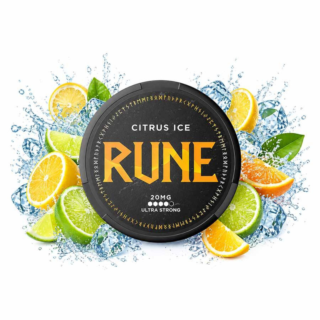 Pouch Nicotina RUNE, 20mg, Citrus Ice [2]