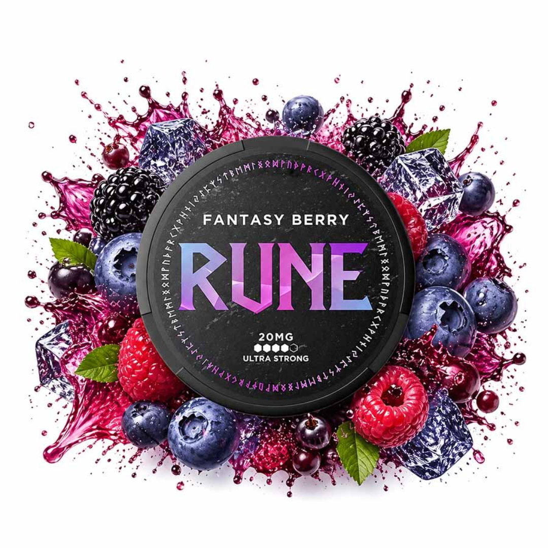 Pouch Nicotina RUNE, 20mg, Fantasy Berry [2]