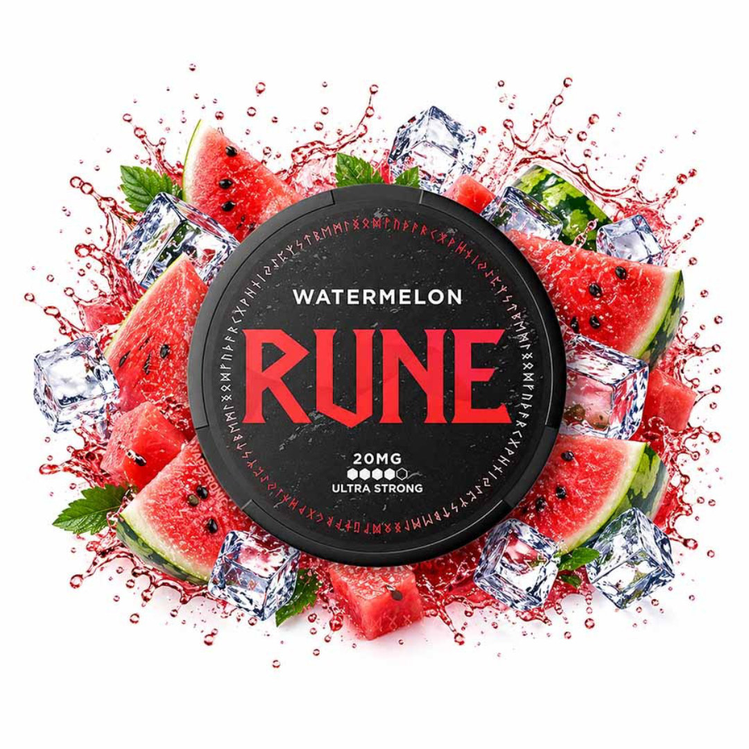 Pouch Nicotina RUNE, 20mg, Watermelon [2]