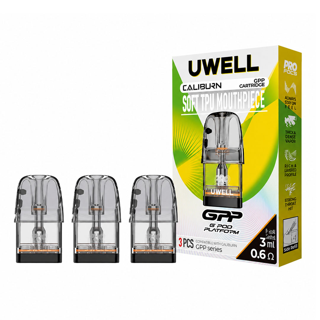 Cartus Uwell CALIBURN GPP v2 (ALPHA), Side-Fill, 3ml - 0.6Ω [2]