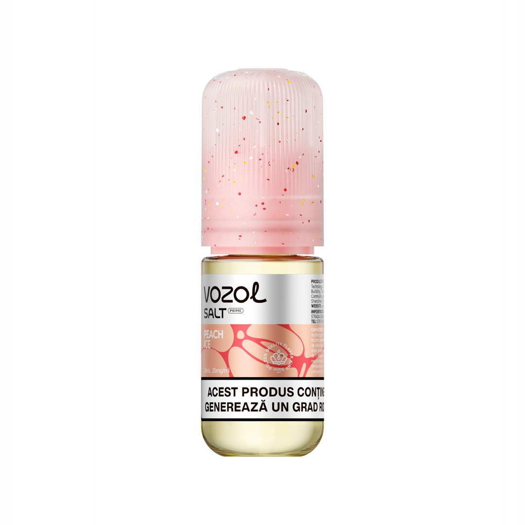 VOZOL Salt Prime - Peach Ice, 20mg, 10ml [2]