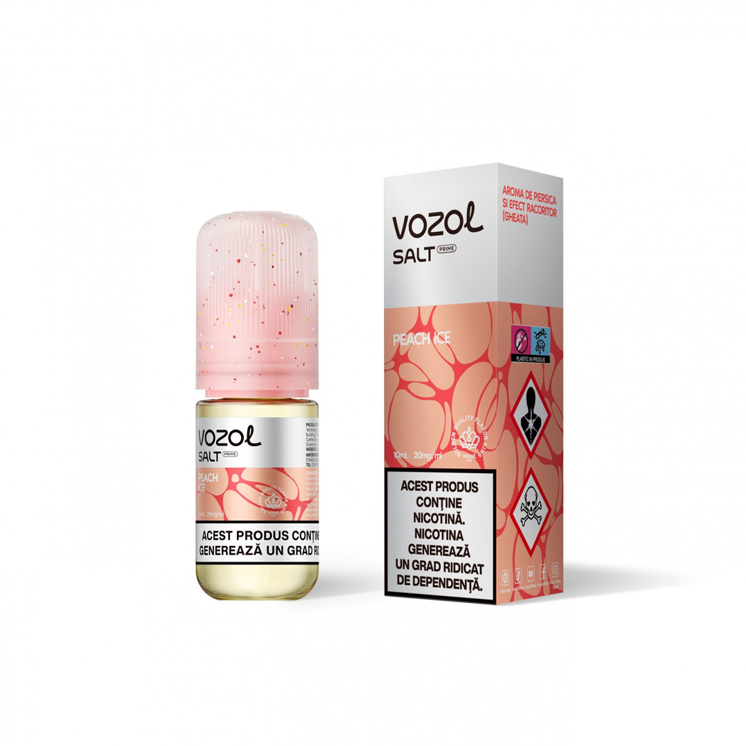 VOZOL Salt Prime - Peach Ice, 20mg, 10ml [1]