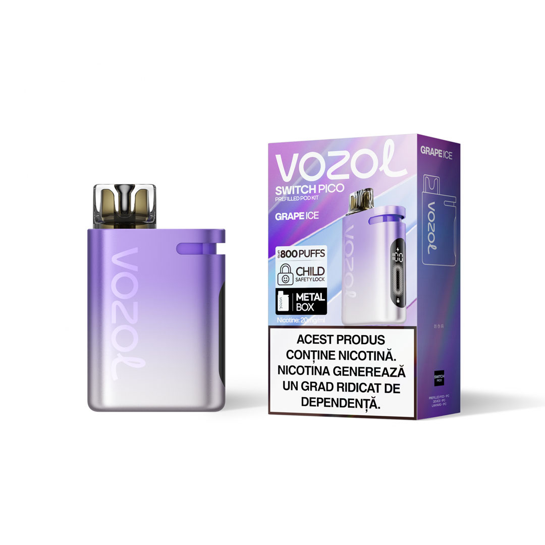 VOZOL Switch Pico 800 Puff Kit, 2% - Grape Ice [1]