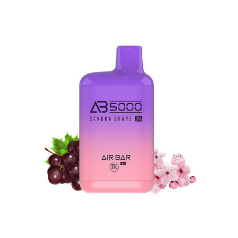 TIGARA UNICA FOLOSINTA - Air Bar AB5000 - Sakura Grape