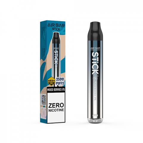 TIGARA UNICA FOLOSINTA - Kit Tigara Electronica Air Bar Stick 2500, 0% Nicotina - Mixed Berries