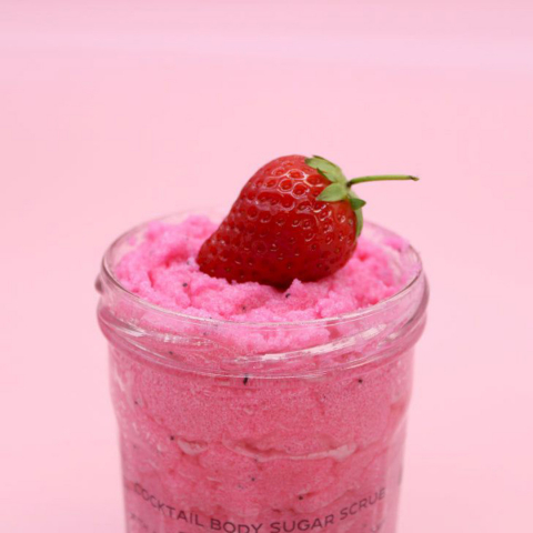 Ancient Wisdom - Cocktail Scrub de Corp, Strawberry Rum, 300g [2]