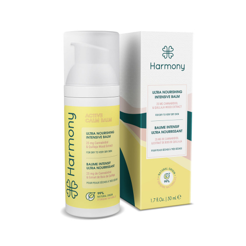 Skin-care - Balsam de Corp cu CBD, Harmony - ACTIVE CALM BALM, Hidratant & Reparator si Calmant, 25mg CBD, 50ml