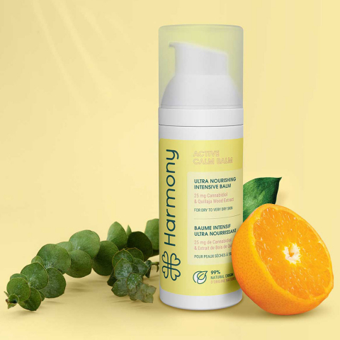 Balsam de Corp cu CBD, Harmony - ACTIVE CALM BALM, Hidratant & Reparator si Calmant, 25mg CBD, 50ml [2]