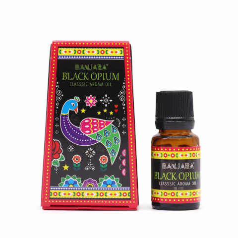 Aromaterapie - Banjara Ulei Parfumat Indian - Black Opium, 10ml