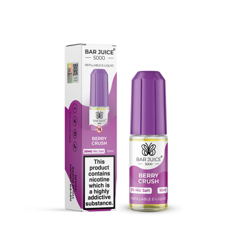Bar Juice 5000 - BAR JUICE 5000 Nic Salt - Berry Crush 20mg 10ml