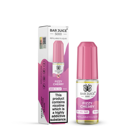 Bar Juice 5000 - BAR JUICE 5000 Nic Salt - Fizzy Cherry 20mg 10ml