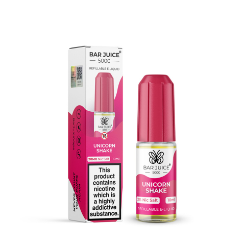 Bar Juice 5000 - BAR JUICE 5000 Nic Salt - Unicorn Shake 20mg 10ml