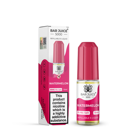 Bar Juice 5000 - BAR JUICE 5000 Nic Salt - Watermelon 20mg 10ml
