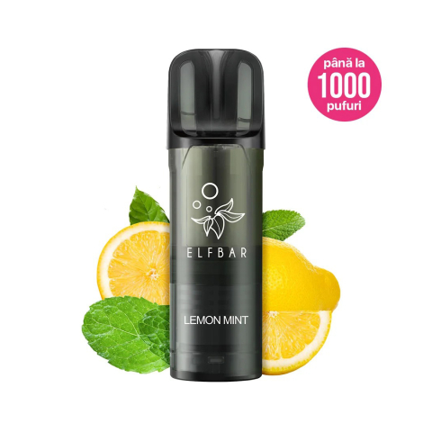 Cartus Elf Bar ELFA PRO V2, 1000 Pufuri, 20mg, Lemon Mint [1]