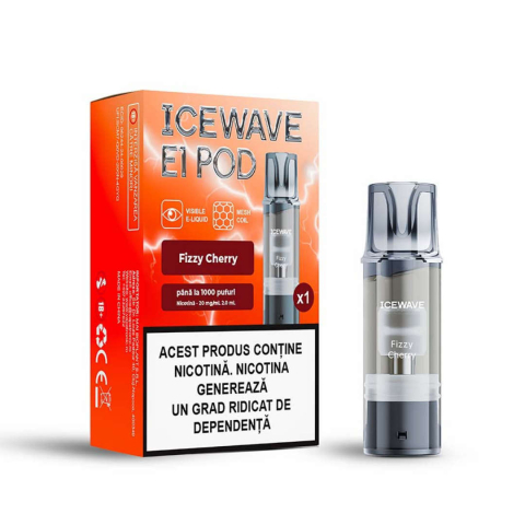 Cartuse Icewave E1 - Cartus Icewave E1, 2ml, 20mg - Fizzy Cherry