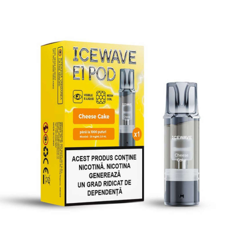 Cartuse Icewave E1 - Cartus Icewave E1, 2ml, 20mg - Cheese Cake