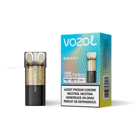 Vozol Switch Pro Cartuse Single - Cartus VOZOL Switch Pro, 1000 Pufuri, 20mg - Blue Mojito