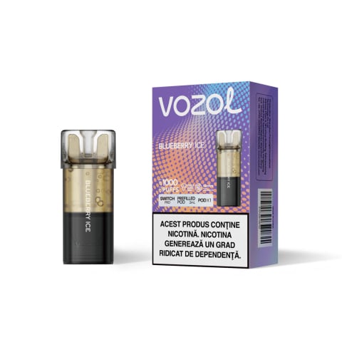 Vozol Switch Pro Cartuse Single - Cartus VOZOL Switch Pro, 1000 Pufuri, 20mg - Blueberry Ice