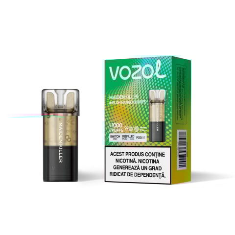 Vozol Switch Pro Cartuse Single - Cartus VOZOL Switch Pro, 1000 Pufuri, 20mg - Maiden Killer