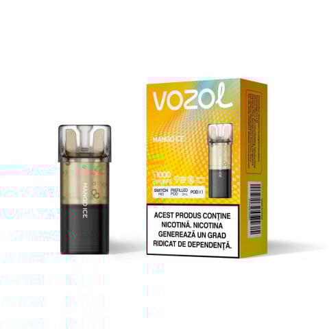 Vozol Switch Pro Cartuse Single - Cartus VOZOL Switch Pro, 1000 Pufuri, 20mg - Mango Ice