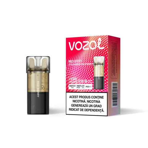 Vozol Switch Pro Cartuse Single - Cartus VOZOL Switch Pro, 1000 Pufuri, 20mg - Red Berry