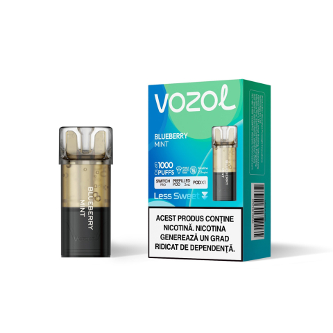 Vozol Switch Pro Cartuse Single - Cartus VOZOL Switch Pro, 1000 Pufuri, 20mg - Blueberry Mint