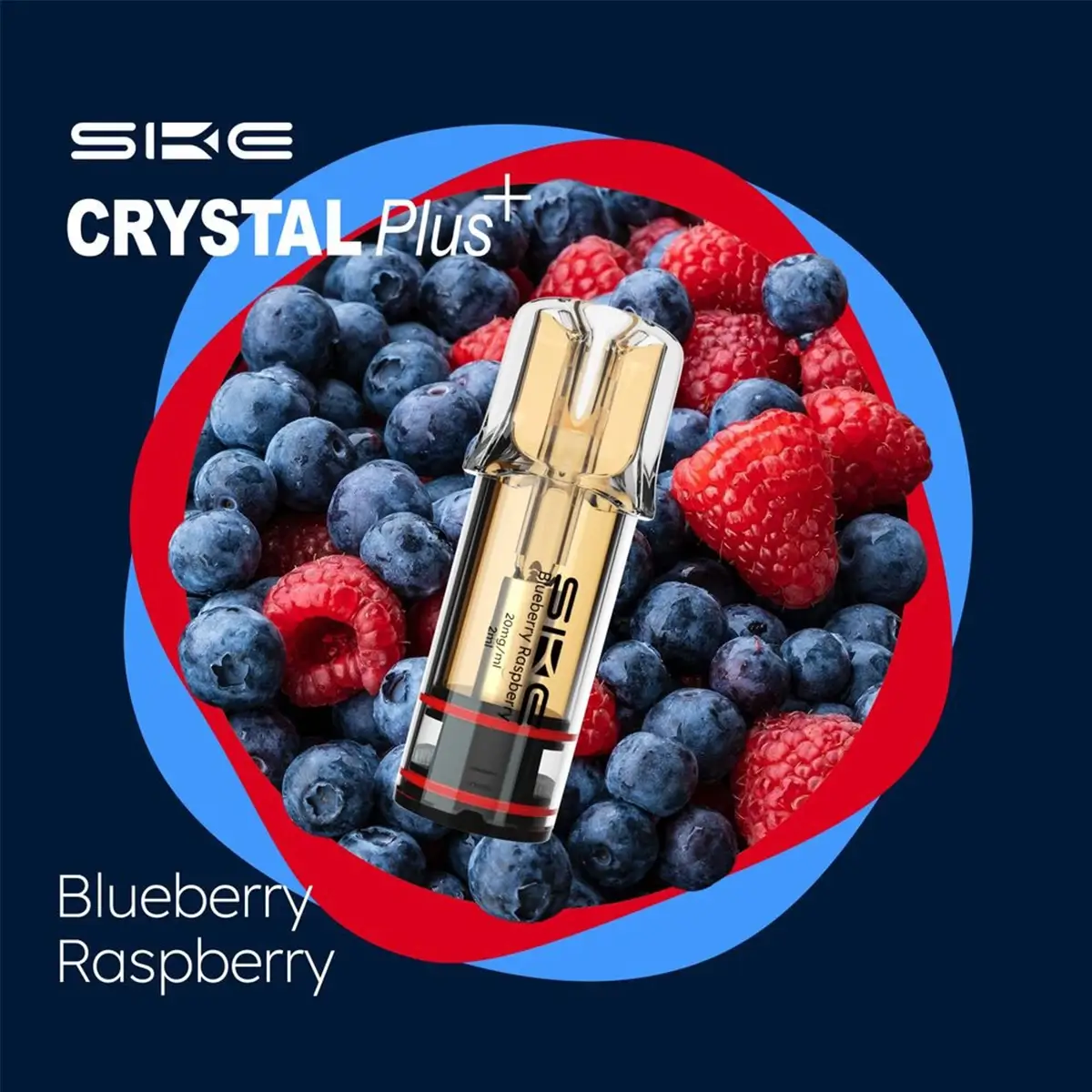 SKE Crystal Plus Cartuse Set 2, 2% - Blueberry Raspberry [1]