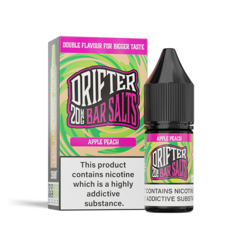DRIFTER Bar Salts - DRIFTER Bar Salts - Apple Peach, 20mg, 10ml