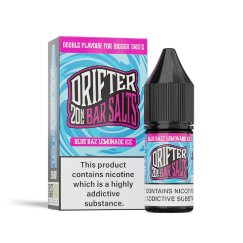 DRIFTER Bar Salts - DRIFTER Bar Salts - Blue Razz Lemonade Ice, 20mg, 10ml