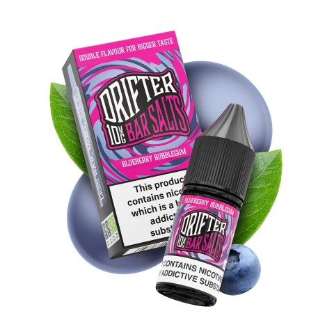 DRIFTER Bar Salts - Blueberry Bubblegum, 20mg, 10ml [1]