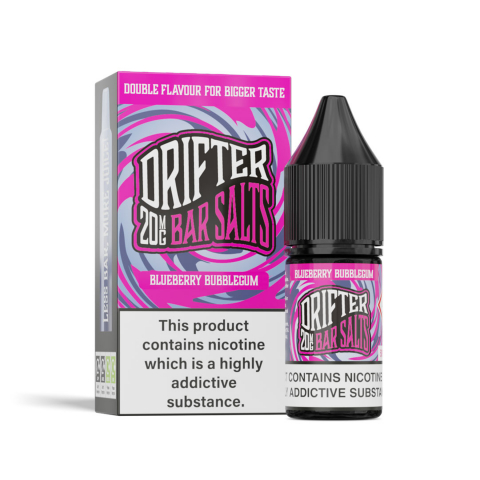 DRIFTER Bar Salts - DRIFTER Bar Salts - Blueberry Bubblegum, 20mg, 10ml