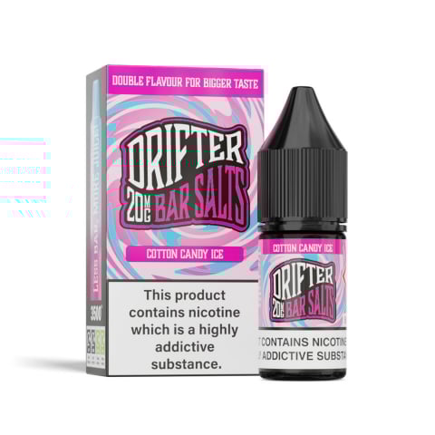 DRIFTER Bar Salts - DRIFTER Bar Salts - Cotton Candy Ice, 20mg, 10ml