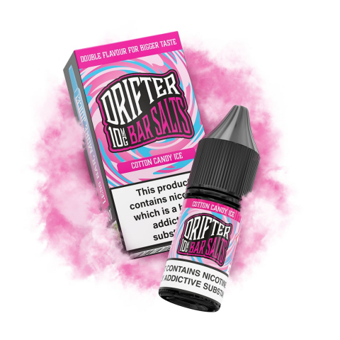 DRIFTER Bar Salts - Cotton Candy Ice, 20mg, 10ml [1]