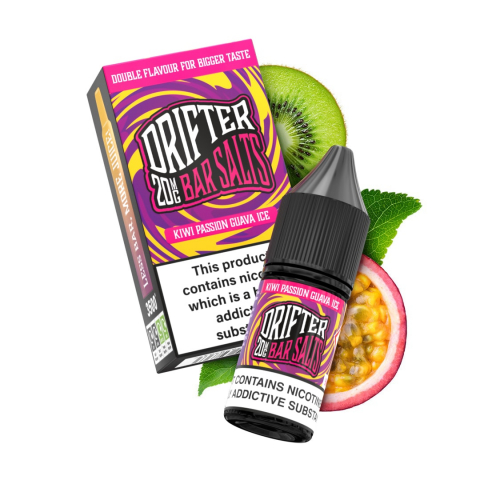 DRIFTER Bar Salts - Kiwi Passion Guava Ice, 20mg, 10ml [1]