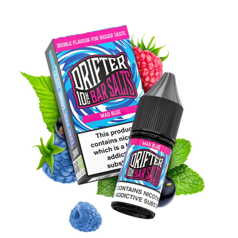 DRIFTER Bar Salts - Mad Blue, 20mg, 10ml [1]