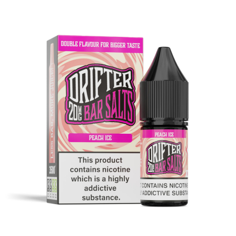 DRIFTER Bar Salts - DRIFTER Bar Salts - Peach Ice, 20mg, 10ml