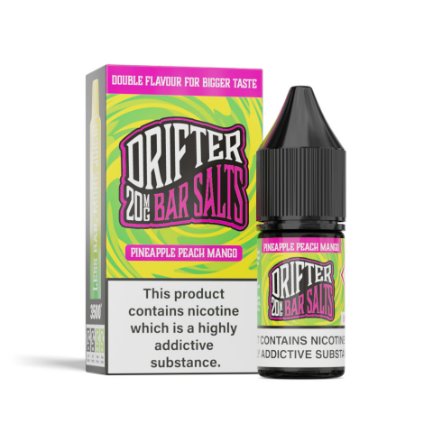 DRIFTER Bar Salts - DRIFTER Bar Salts - Pineapple Peach Mango, 20mg, 10ml