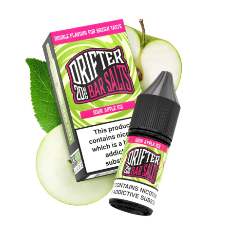 DRIFTER Bar Salts - Sour Apple Ice, 20mg, 10ml [1]