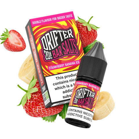 DRIFTER Bar Salts - Strawberry Banana Ice, 20mg, 10ml [1]