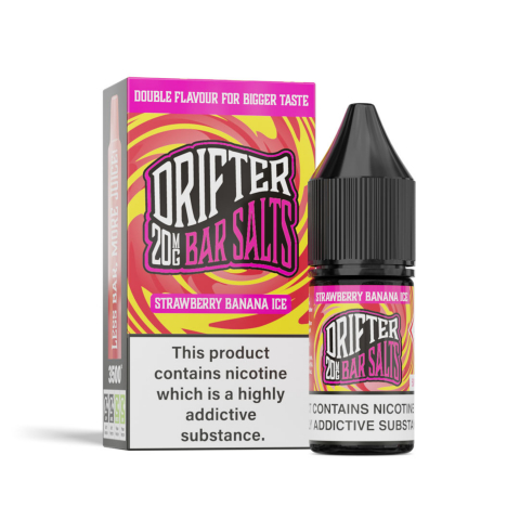 DRIFTER Bar Salts - DRIFTER Bar Salts - Strawberry Banana Ice, 20mg, 10ml