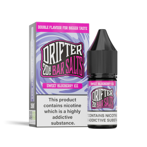 DRIFTER Bar Salts - DRIFTER Bar Salts - Sweet Blueberry Ice, 20mg, 10ml