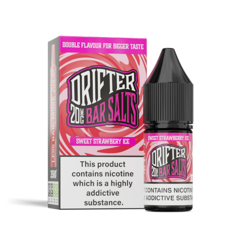 DRIFTER Bar Salts - DRIFTER Bar Salts - Sweet Strawberry Ice, 20mg, 10ml