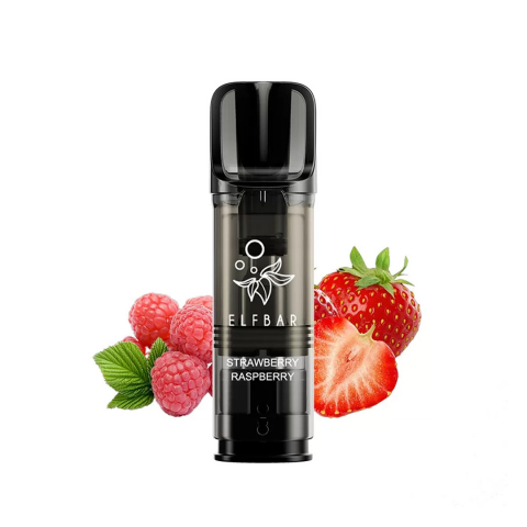 Elf Bar ELFA Pro 600, Cartuse Set 2, 2% - Strawberry Raspberry [1]