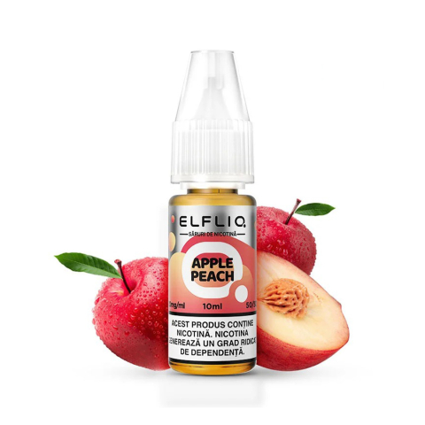ELFLIQ - Lichid ELF BAR ElfLiq Apple Peach 10ml 20mg