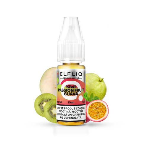 ELFLIQ - Elfliq Nic Salts - Kiwi Passion Fruit Guava 20mg