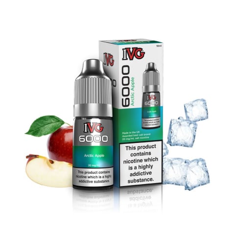 LICHIDE - IVG 6000 Nic Salts - Arctic Apple 20mg 10ml